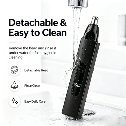 Professional LED Display Nose & Ear Trimmer