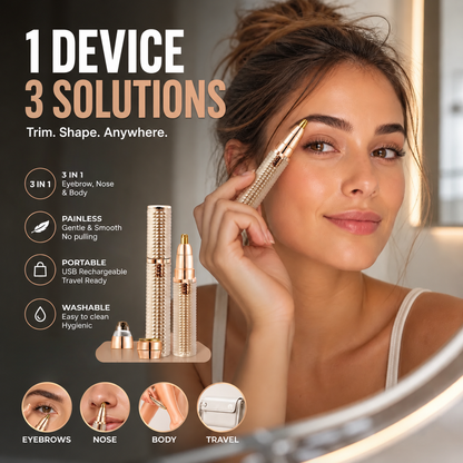 Portable Electric Eyebrow Trimmer