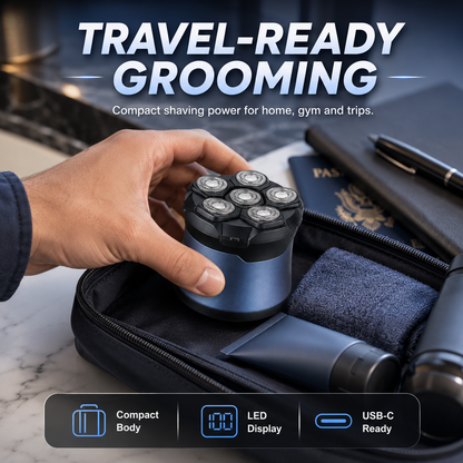 Head Shavers for Bald Men, IPX7 Waterproof Wet/Dry Head Shavers for Men